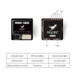 Modulo GPS M100-5883 HGLRC con Antenna in ceramica indicatori LED di bordo 21x21mm per Drone a lungo raggio aereo RC
